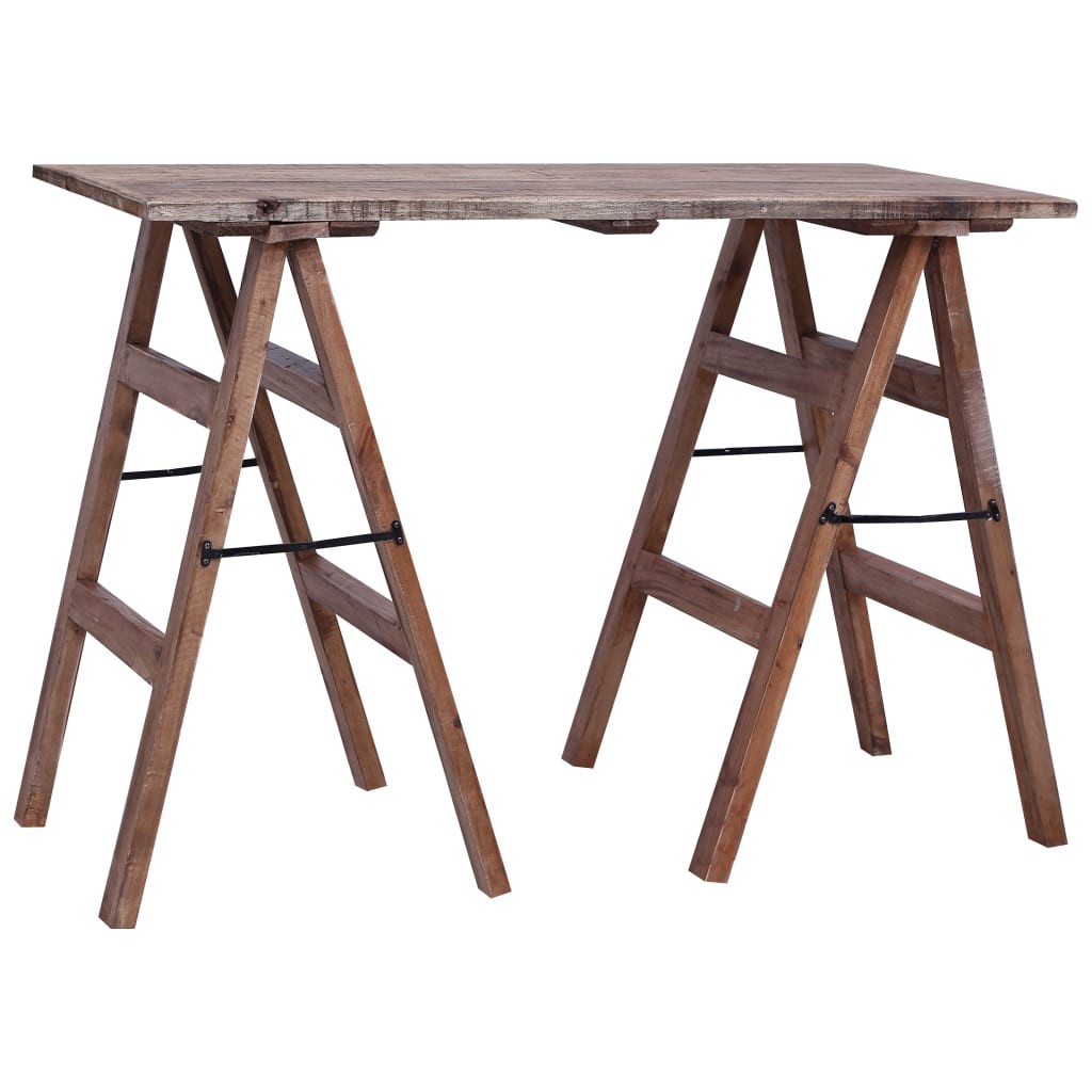 Writing Desk 116x55x80 cm Solid Reclaimed Wood